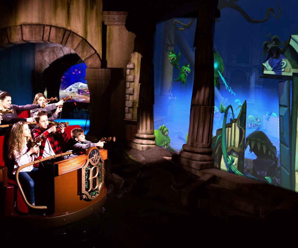 Interactive Dark Ride example