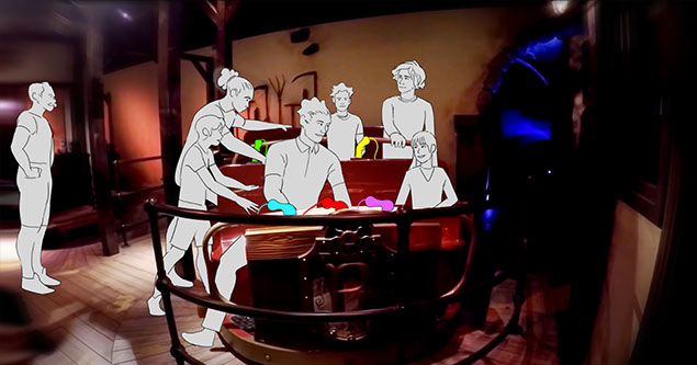 Interactive Dark Ride Loading