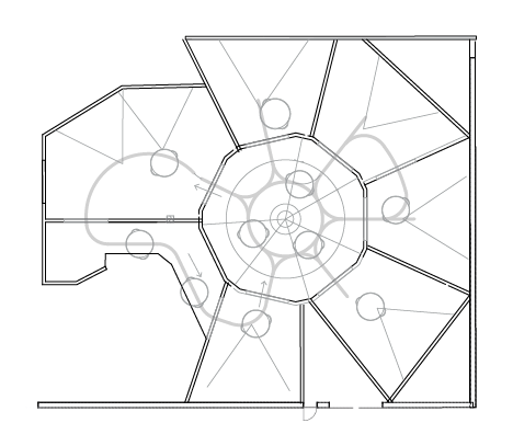 Erratic Dark Ride Layout