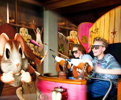 Maus au Chocolat, Interactive Dark Ride