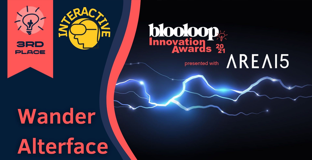 3rd place @ Blooloop Innovation Awards 2021