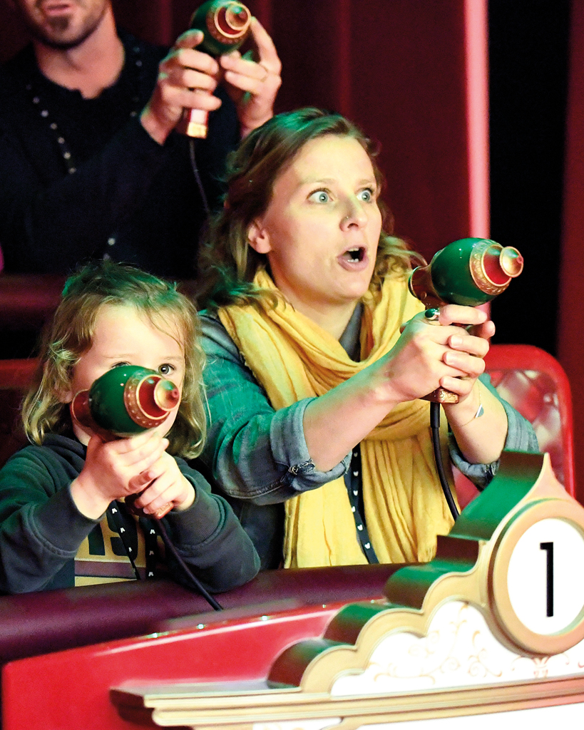 Interactive attractions for family