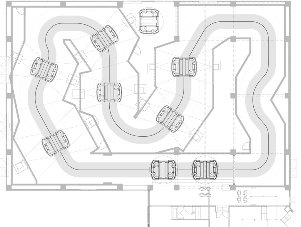 Naruto-dark-ride layout