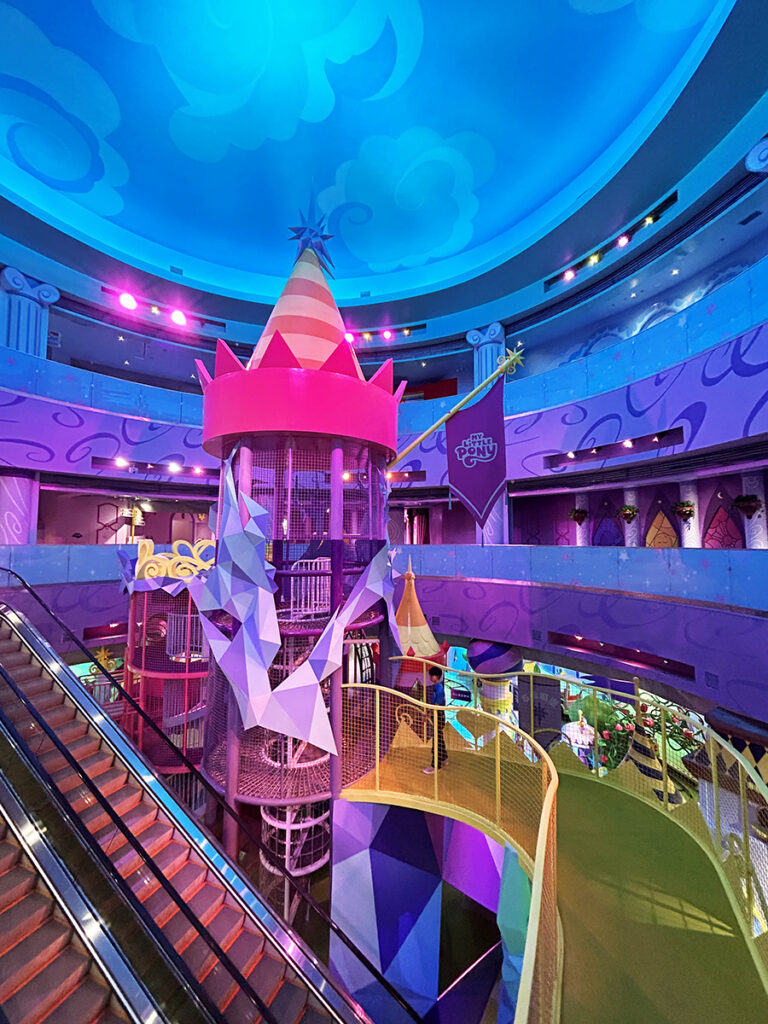 Rainbows dash entrance