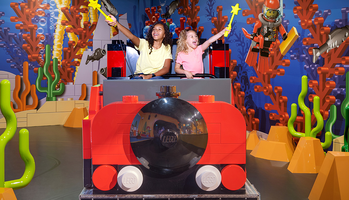 Lego Discovery Center, Interactive Dark Ride