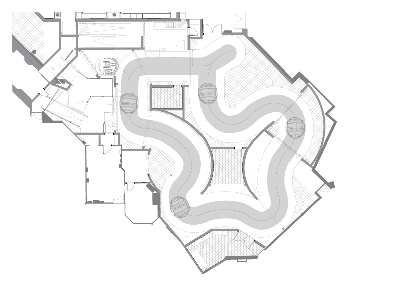 Track layout Cadbury Chocolate Quest