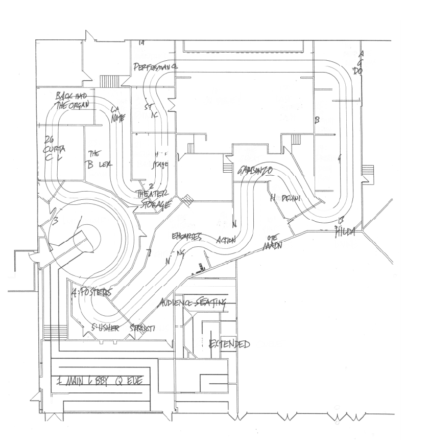 Layout Phantom theater